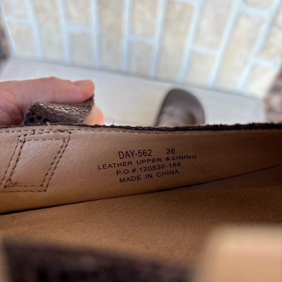 Alegria Day-562 Brown Leather Mary Jane Comfort Adjustable Shoe Size 36 (6-7) - Picture 11 of 11